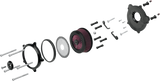 Performance Machine 0206-2006-B Black Super Gas Air Cleaner for Harley Davidson