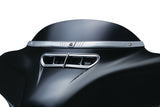 Kuryakyn 2631 Tri-Line Windshield Trim for 2014-18 Harley Electra / Street / Tri Glides  - Chome