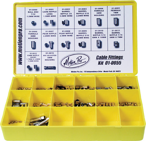 Motion Pro 01-0055 Cable Fitting Shop Kit