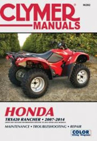 Clymer M202 Service & Repair Manual for Honda TRX420 Rancher