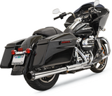 Bassani DNT Performance Mufflers for 2017-19 Harley Models - Chrome - 1F17R