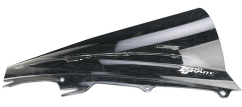 Zero Gravity Double Bubble Windscreen for 2009-12 Triumph Daytona 675 - Dark Smoke - 16-912-19