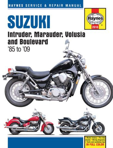 Haynes Service Manual for Suzuki VS700 / VS750 / VS800 / VZ800 / VL800 - M2618