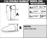 Zero Gravity Double Bubble Windscreen for 2015-20 Kawasaki Ninja H2 - Clear - 16-254-01