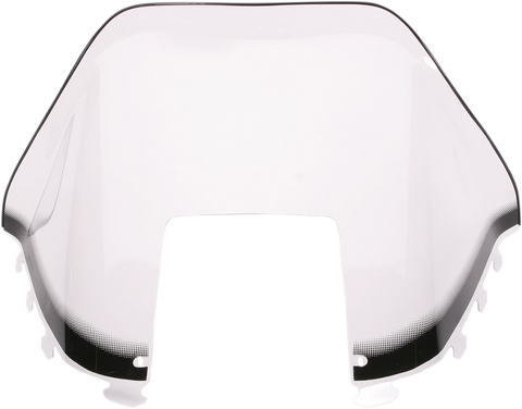 Sno-Stuff 450-232-10 13.5 Inch Clear w/Black Gradient Windshield for 1988-98 Polaris
