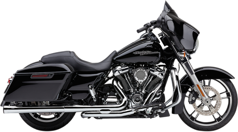 Cobra 3 Inch RPT Slip-On Mufflers for 2017-22 Harley FL Touring models - Chrome - 6071