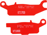 EBC FA444X - Front Carbon Graphite Brake Pads For Yamaha YFM250 Raptor / YFM700 Grizzly