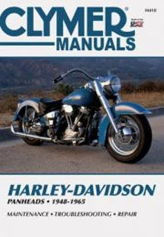 Clymer M418 Service Manual for 1948-65 Harley Davidson Panheads
