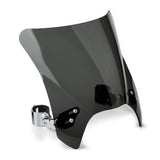 National Cycle N2831-001 Mohawk Dark Tint Windshield for V-Twin - Chrome Hardware