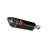 Akrapovic Carbon Fiber Slip-On Muffler for 2018-20 Kawasaki EX400 Ninja - S-K4SO6-APC