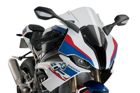 Puig Z-Racing Windscreen for BMW S1000RR - Clear - 3571W