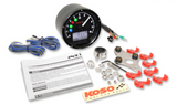 Koso Universal Electronic Speedometer/Tachometer - TNT-01R - BA035K00