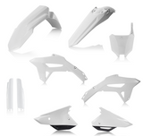 Acerbis Full Replacement Plastics Kit for 2021-22 Honda CRF450R - White/Black - 2858921035