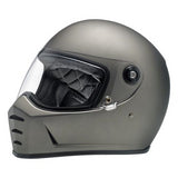 Biltwell Lane Spliter Helmet - Flat Titanium - X-Small