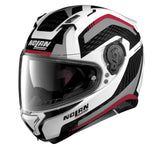 Nolan N87 Arkad Helmet - Metallic White - X-Small