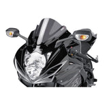 Puig Z Racing Windscreen for 2011-17 Suzuki GSXR-600/R-750 - Dark Smoke