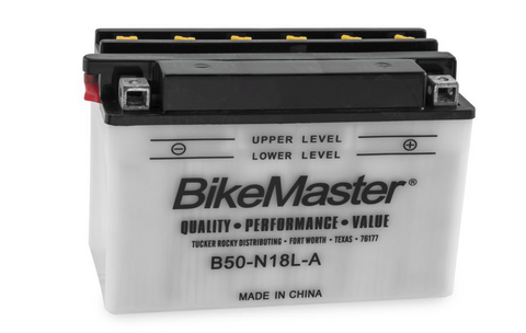 Bike Master Performance Conventional Battery - 12 Volts - B50-N18L-A