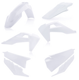 Acerbis Standard Replacment Plastics Kit for 2020-21 Husqvarna models - White - 2791556811