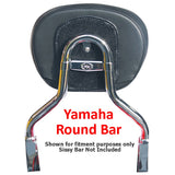 Mustang 75259 Vintage Sissy Bar Pad for Yamaha Round Bar - No Studs/ Conchos - 12 x 9