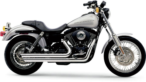 Cobra USA 6858 Speedster Slashdown Exhaust for Harley Dyna Low Rider / Wide Glide
