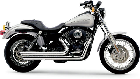 Cobra 6858 Speedster Slashdown Exhaust for Harley Dyna Low Rider / Wide Glide