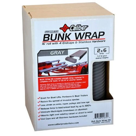 Caliber Bunk Wrap Kit (23052) Gray 16' x 2 x 6 w/End Caps