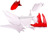Polisport MX Complete Replica Plastics Kit for 2013-18 Honda CRF110F - OE Red/White - 90537