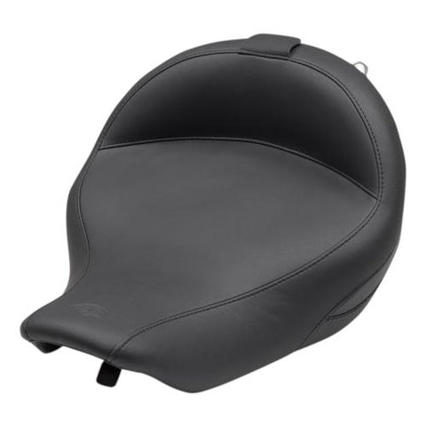 Mustang Super Touring Extended Reach Solo Seat for 1997-07 Harley Road King models - 76084