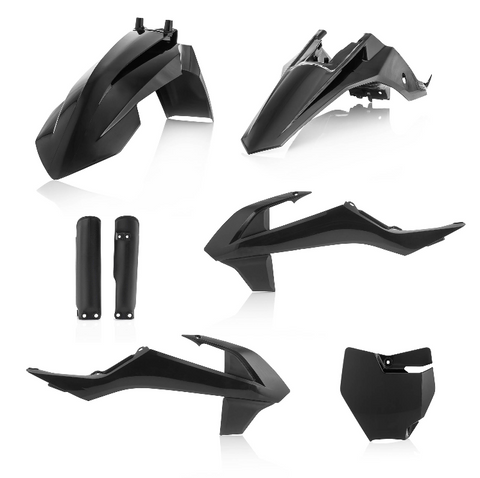 Acerbis Full Replacement Plastics Kit for 2019-21 KTM 65 SX - Black - 2791520001
