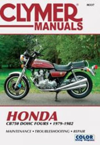 Clymer M337 Service & Repair Manual for 1979-82 Honda CB750 DOHC