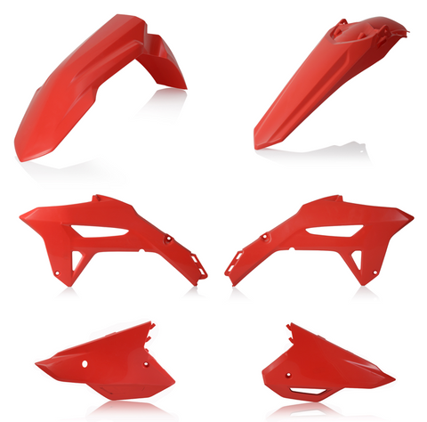 Acerbis Standard Body Plastics Kit for 2021-22 Honda CRF450R - Red - 2858910227