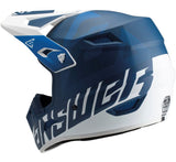 Answer Racing AR1 V2 Bold Motocross Helmet - Blue/White - Youth Large