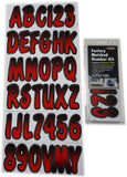 Hardline 200 Series Alphanumeric Vehicle ID Kit - Red Gradiation - REBKG200
