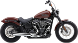 Cobra USA El Diablo 2-into-1 Exhaust for 2018-19 Harley Softail Models - Chrome - 6478