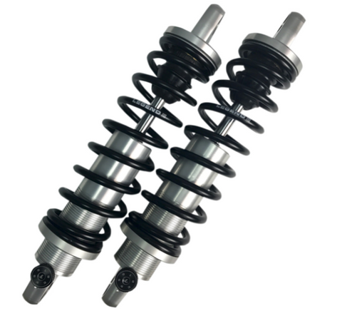Legends REVO-A Adjustable Coil Suspension for 1999-22 Harley FL models - Clear/13in - 1310-1775