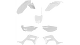 Acerbis Full Replacement Plastics Kit for 2019-23 Honda CRF110F - White - 2861930002