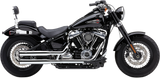 Cobra USA RPT Slip-On Mufflers for 2018-22 Harley Softail Breakout/Fat Boy - Chrome - 6057