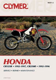 Clymer M457-2 Service & Repair Manual for Honda CR125R / CR250R