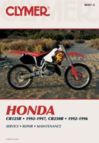 Clymer M457-2 Service & Repair Manual for Honda CR125R / CR250R