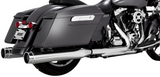 Vance & Hines Torquer 450 Slip-Ons 1995-16 Harley FL Touring models - Chrome - 16673
