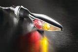 Kuryakyn Micro Rhombus Marker Light - Rear Right - Chrome-Clear Lense-Red/Red/Amber - 2542