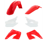 Acerbis Standard Replacment Plastics Kit for 2000-01 Honda CR125R / CR250R - Red/White - 2071020242