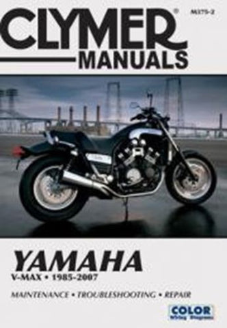 Clymer M375-2 Service & Repair Manual for 1985-07 Yamaha V-Max VMX12