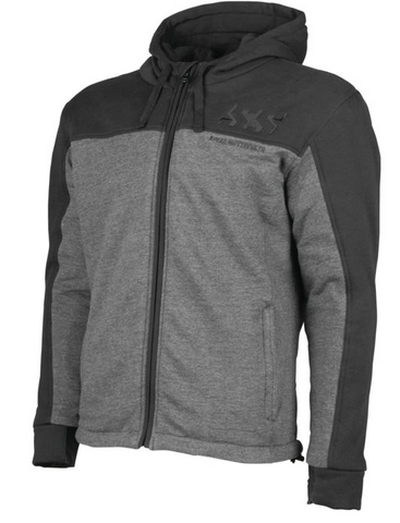 Speed and Strength Men's Hammer Down Armored Hoody - XL - Black/Grey - 880398