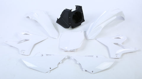 Polisport - Complete Plastic Restyle Kit For Yamaha - White - 90717