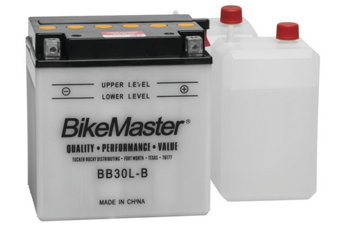 Bike Master Performance Conventional Battery - 12 Volts - BB30L-B