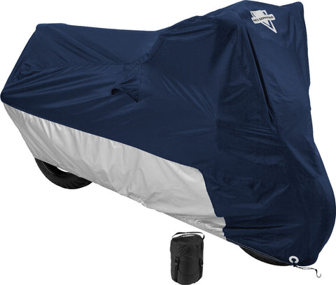 Nelson-Rigg Defender Deluxe All Season Cycle Cover - Navy - Large