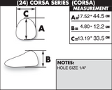 Zero Gravity Corsa Windscreen for 2011-14 Kawasaki ZX1000 Ninja ZX-10R - Clear - 24-263-01