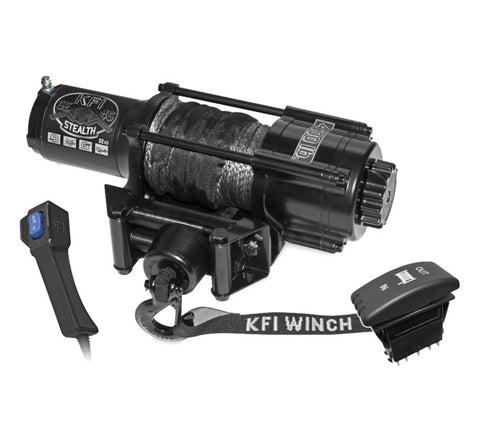 KFI Products Stealth Winch for UTV w/ Dash Switch - 4500 Pounds - SE45W-R2