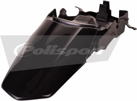 Polisport Replica Rear Fendor for 2013-18 Honda CRF110F - Black - 8579300003